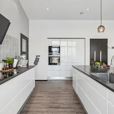 Modern House With Sea Views At Bjornsknude *