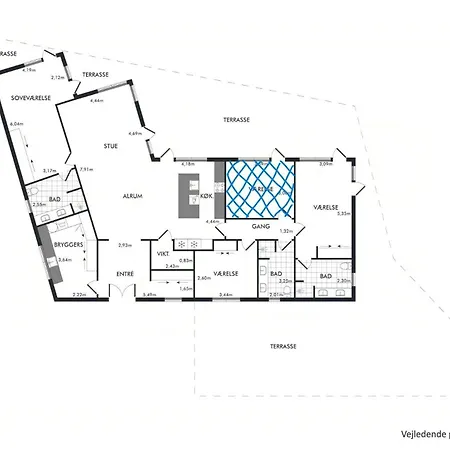 Modern House With Sea Views At Bjornsknude Juelsminde (Hedensted)